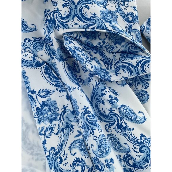 Marc New York Blue and White Patterned Jacket - Picture 7 of 15